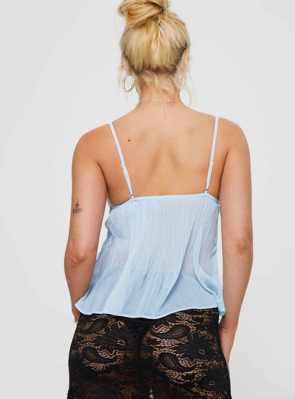 EFFINI Laced Pleat Top